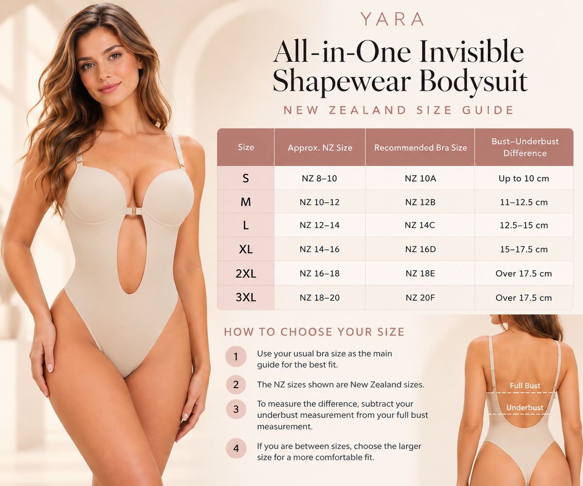 All-in-One Invisible Shapewear Bodysuit