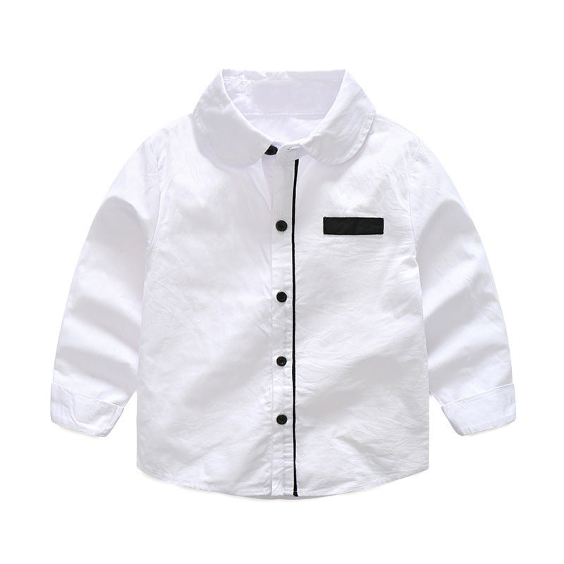 Boys Formal Suit Set, Shirt with Slim Vest and Pants