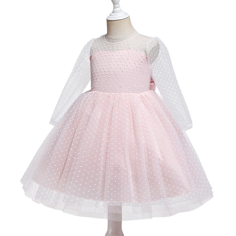 Beautiful Long Sleeve Princess Party Dress