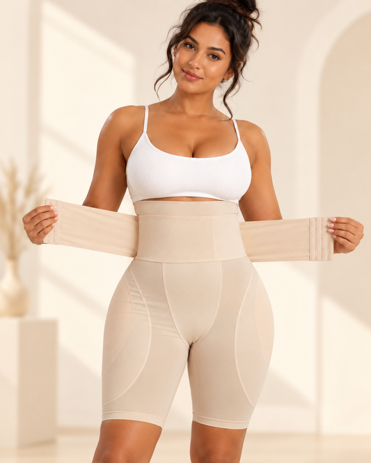 Padded Butt & Hip Enhancer Shapewear – High Waist Panty