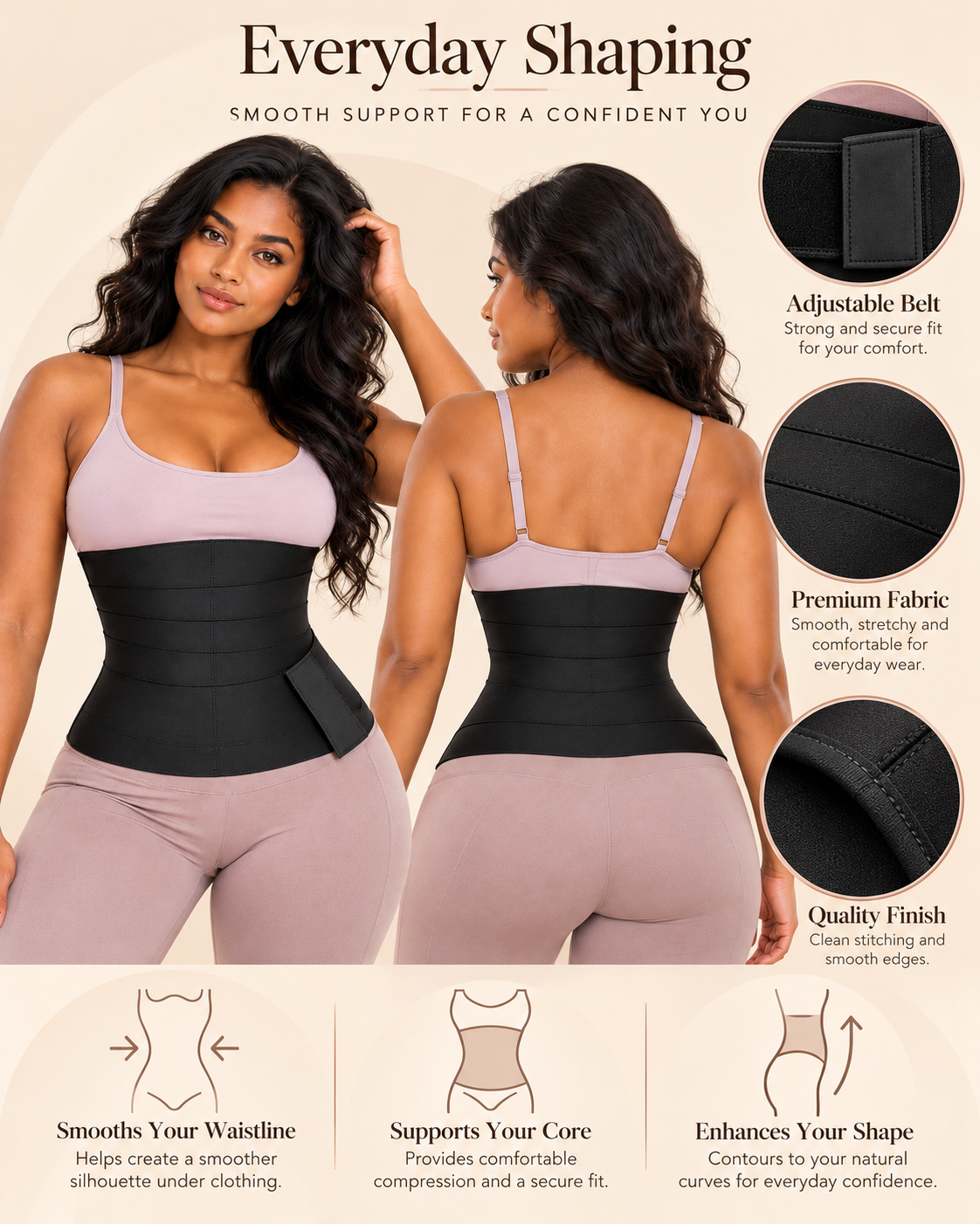 Women’s Waist Trainer & Tummy Wrap NZ