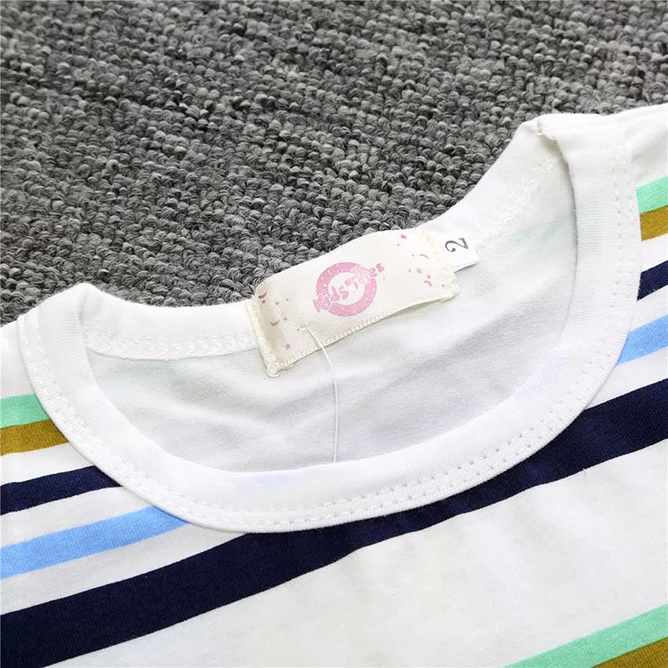 Cotton 3pcs T- shirt and Jean for Toddler Boy and Kid Boy