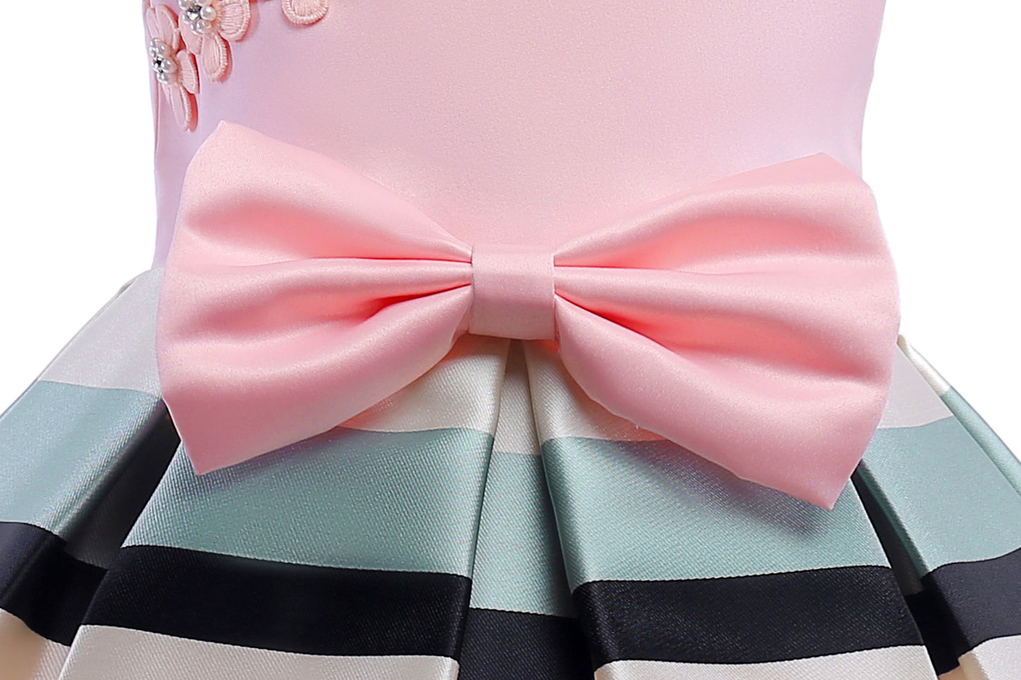 Toddler and Kid Girl Bowknot Party dress