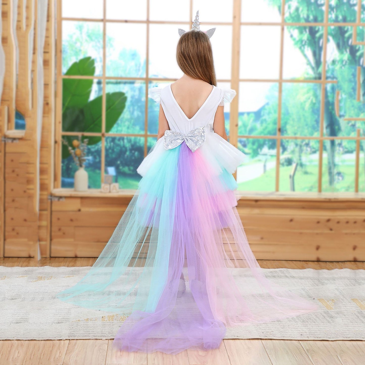 Kids Unicorn Party Dress NZ