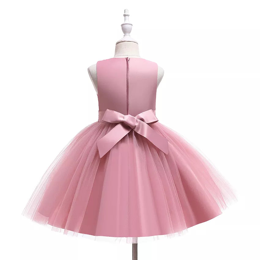 Multi layer Floral Design baby girl party dress Nz