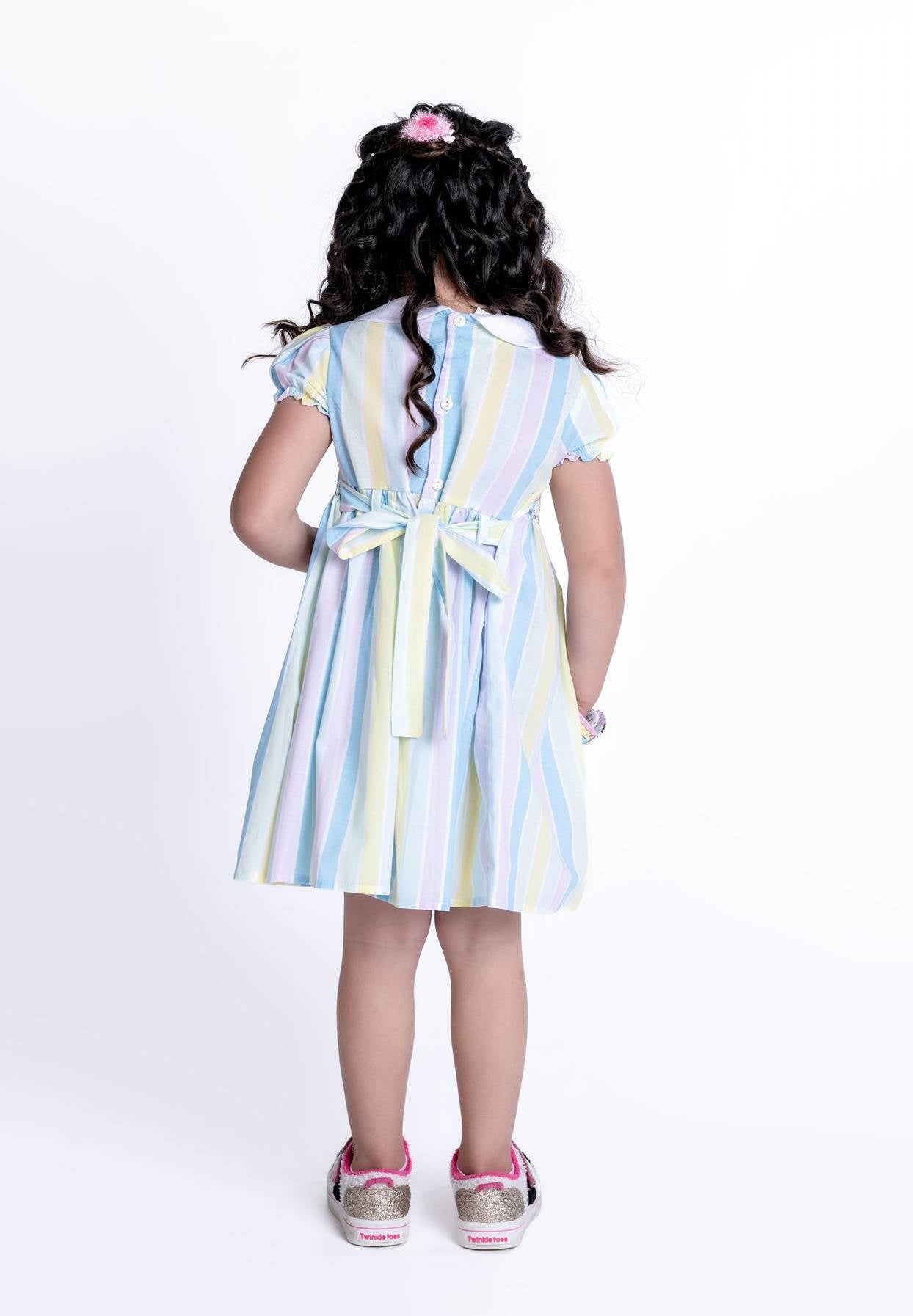 Kids Smocked Dress Aurora