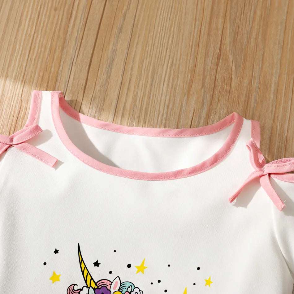 Toddler and Kid Girl Unicorn Set