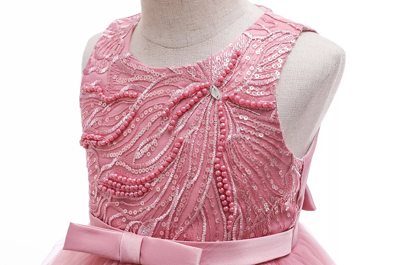 Multi layer Floral Design baby girl party dress Nz