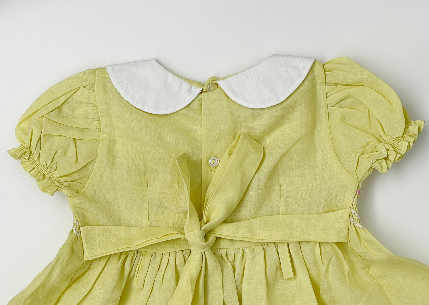 Smocked Dress Light Lime for Girls Kids NZ