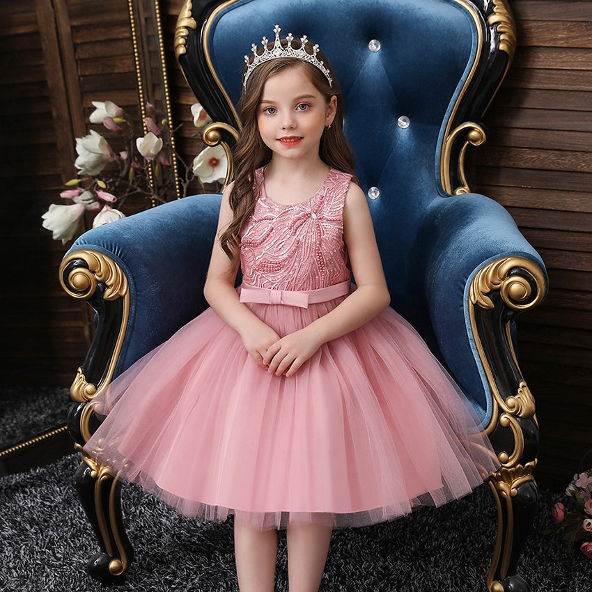 Multi layer Floral Design baby girl party dress Nz