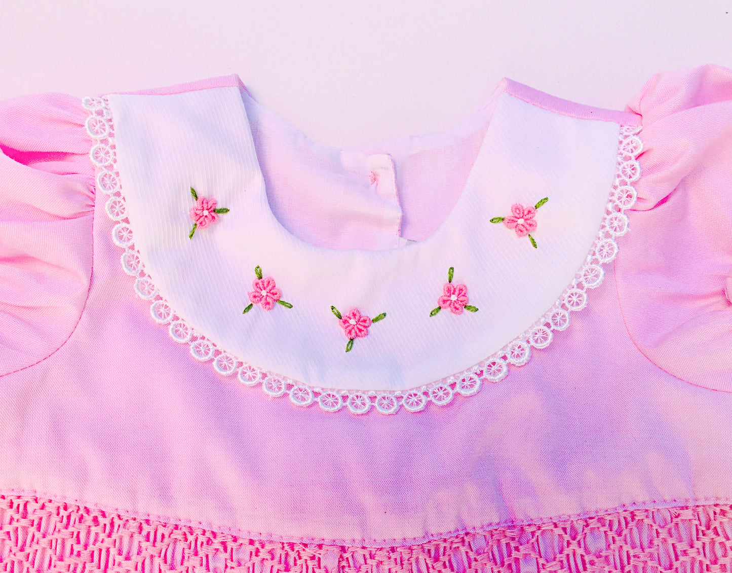 Baby/Toddler Girl Pink Smocked Dress