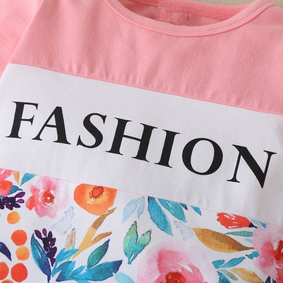 Baby Girl Cotton Sweet Floral Jumpsuits