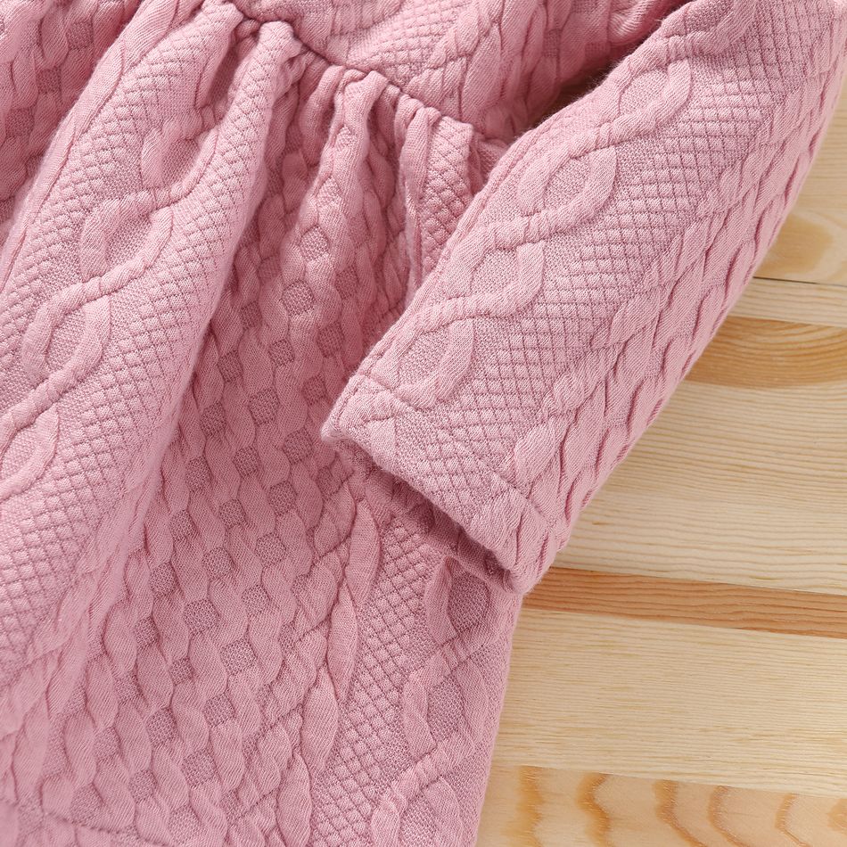 Baby girl Solid Jacquard dress NZ