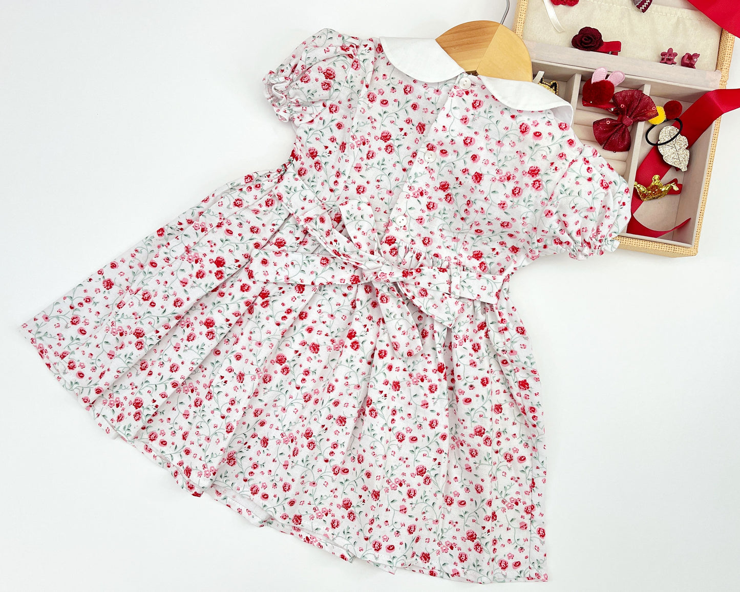 Kids | Girls Smocked Dress Floral Print