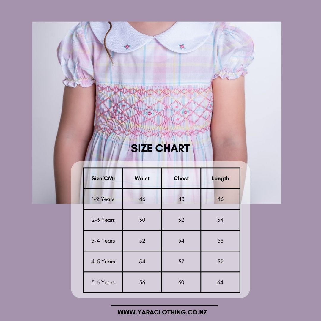 Kids Smocked Dress Blossom