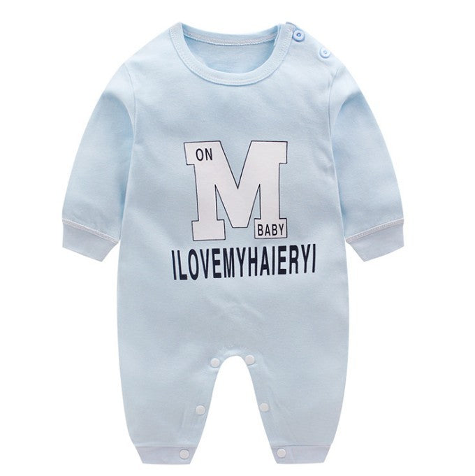 Baby simple comfy light Blue Jumpsuit