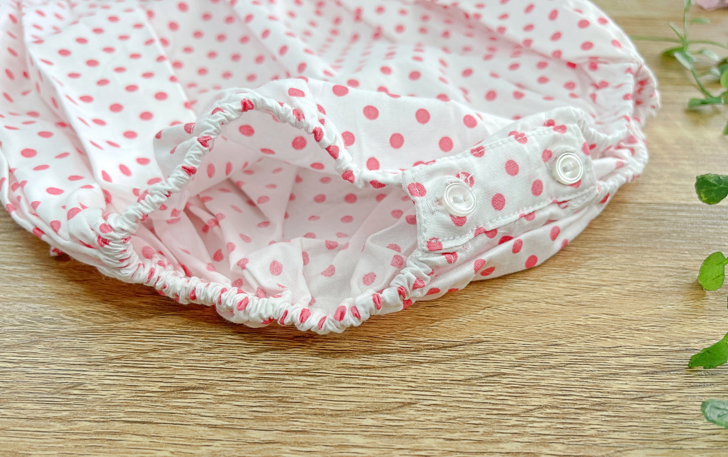 Baby Girl Smocked Romper Head band set