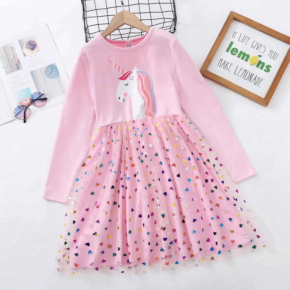 Unicorn mesh cheap dress