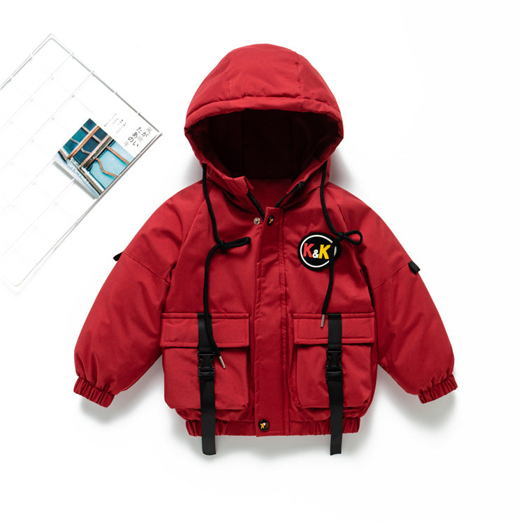 Baby Boy Coat&Jacket Long-sleeve hooded