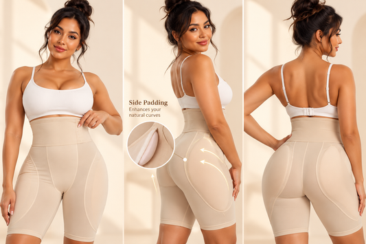 Padded Butt & Hip Enhancer Shapewear – High Waist Panty
