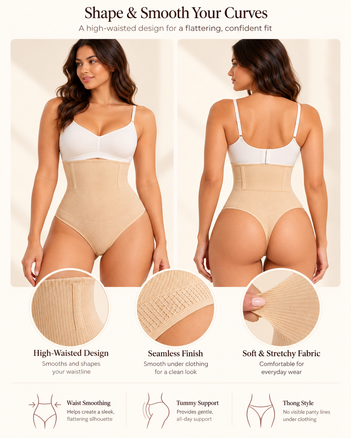 Waist trainer Shaper Underwear Thong