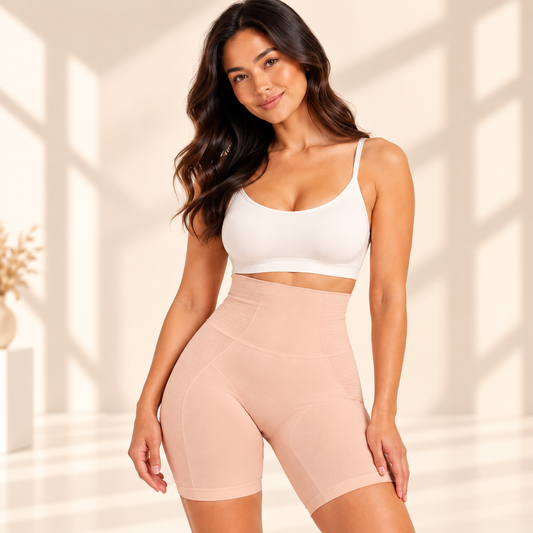 Ultra-Thin High Waist Shaping Shorts – Seamless Shapewear