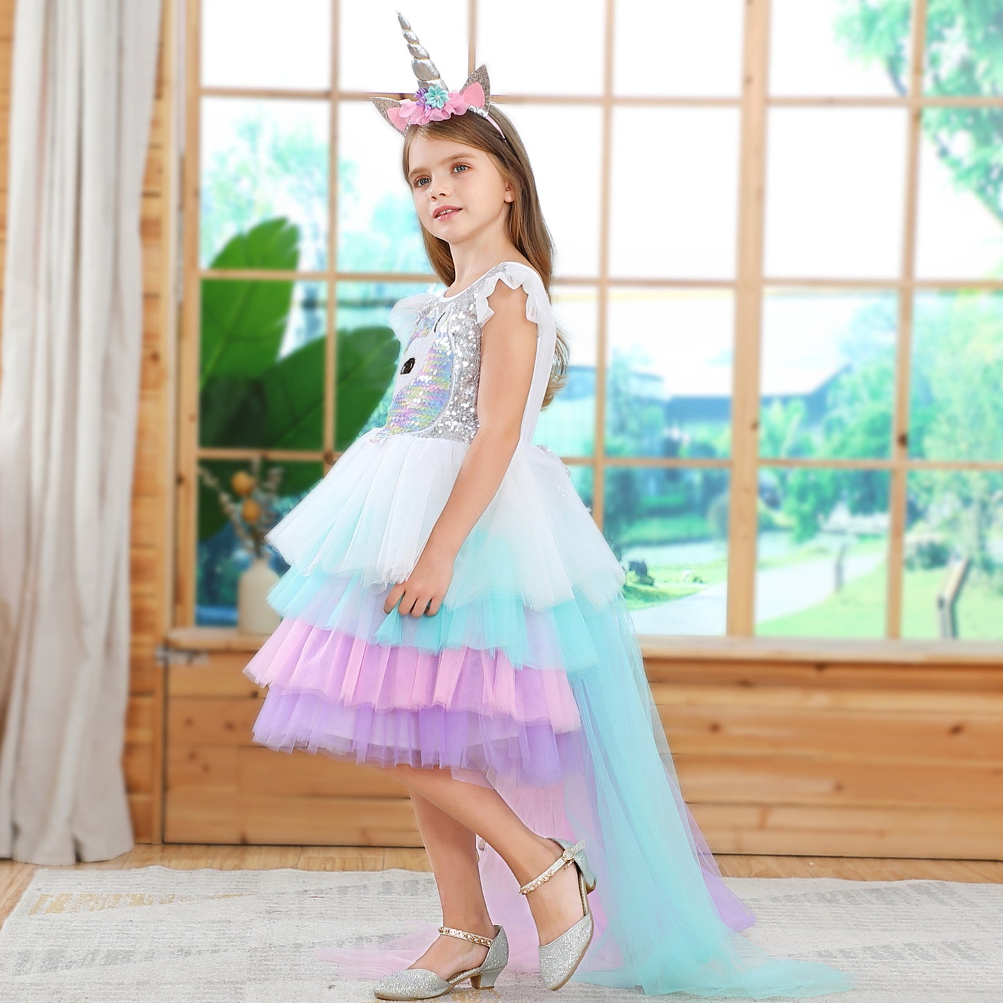 Kids Unicorn Party Dress NZ
