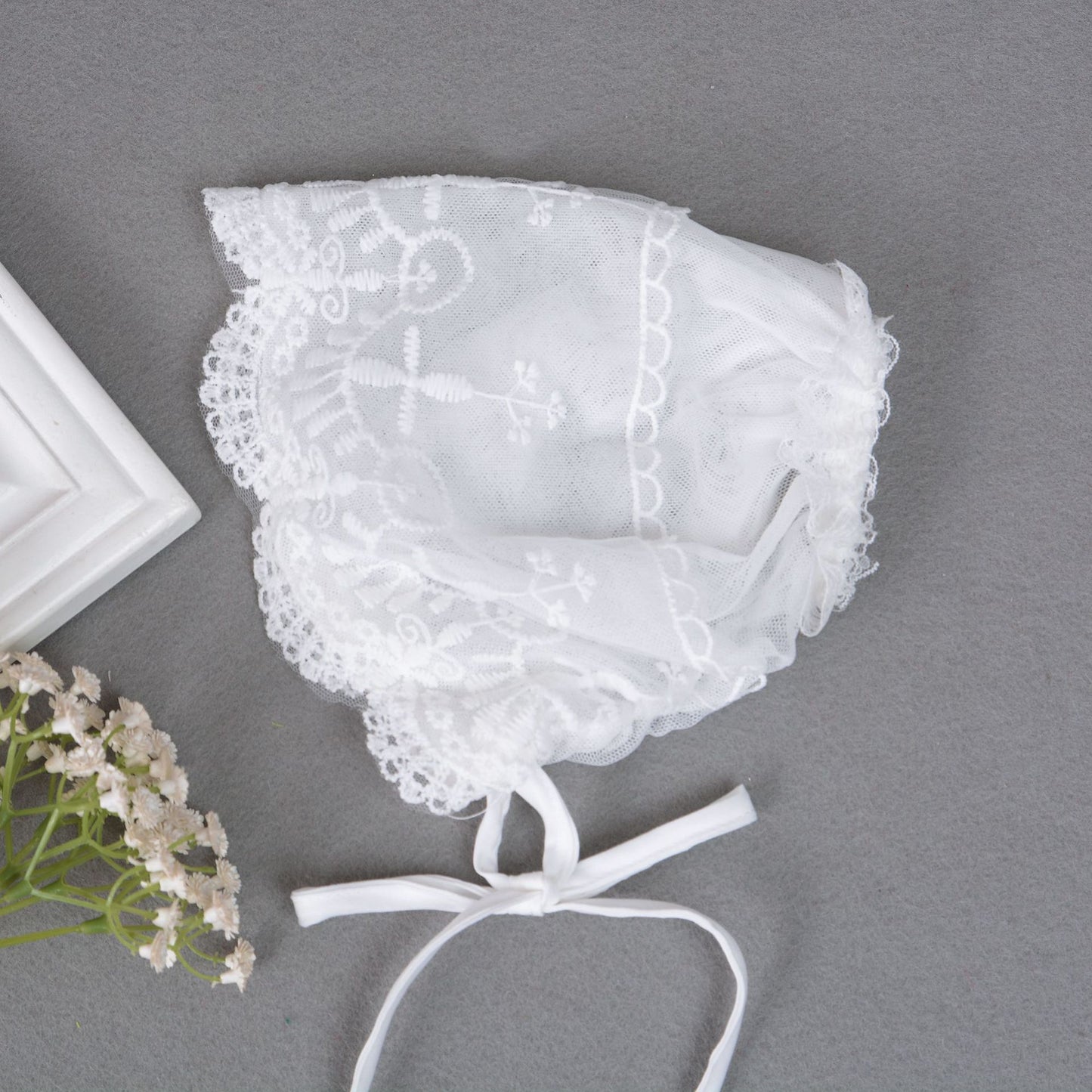 Baby Princess Party Dress and Hat Baptism dress