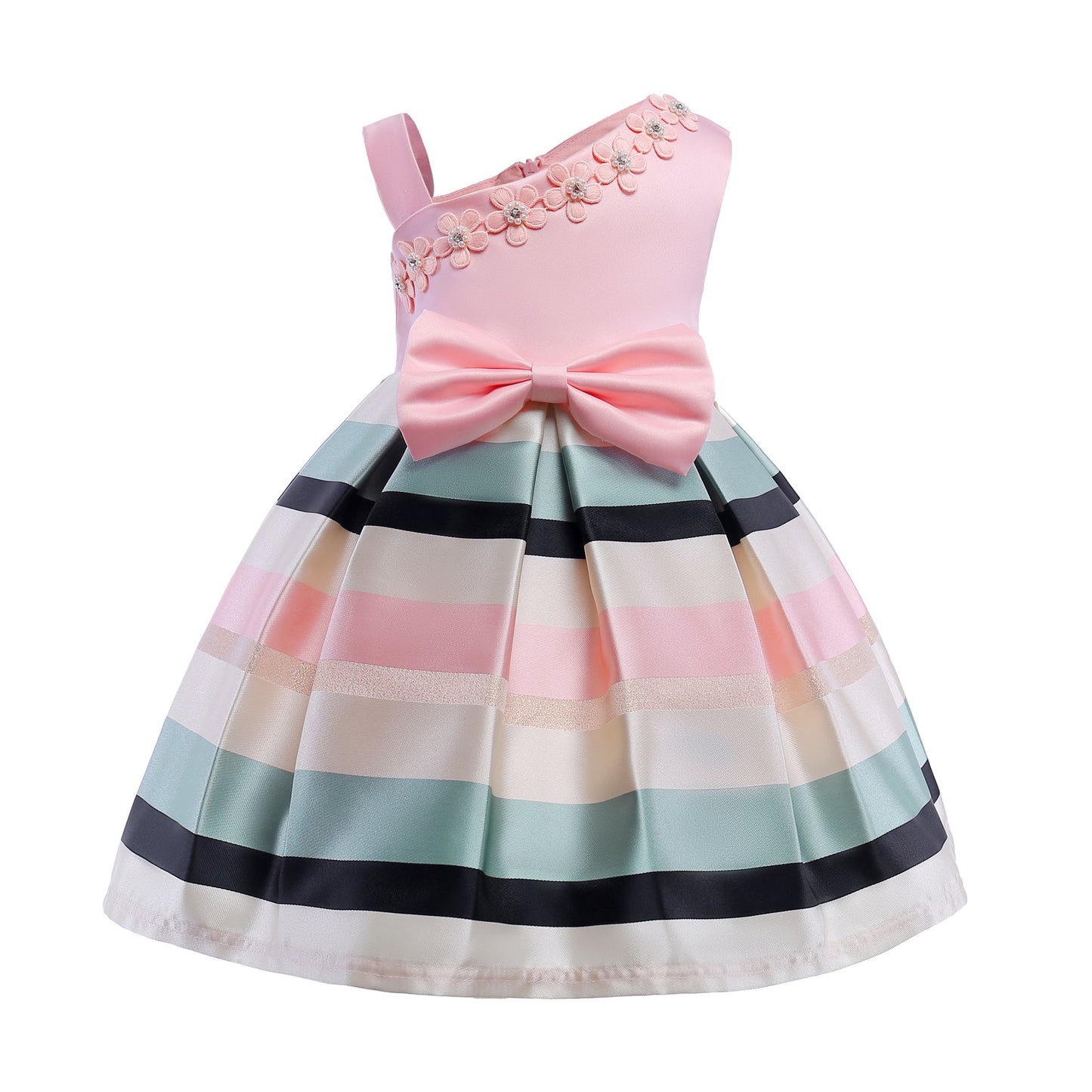 Toddler and Kid Girl Bowknot Party dress