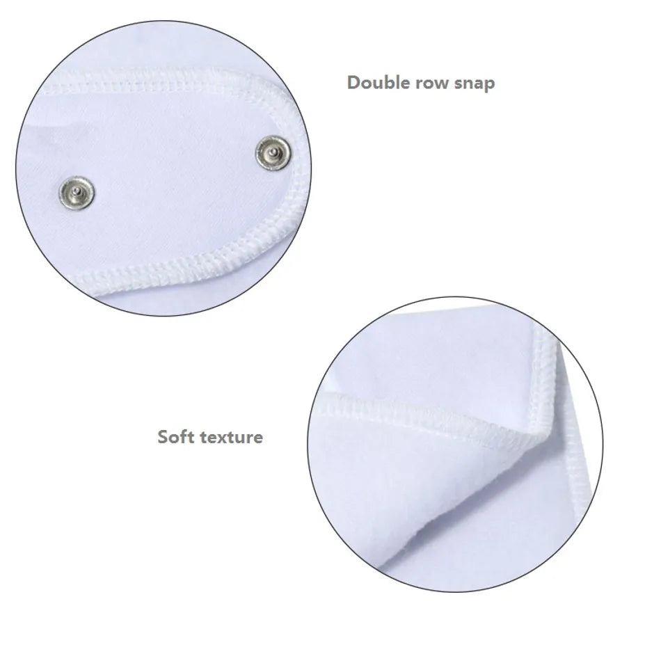 2-pack Baby Infant Toddler Teething Bib with Teething Toys
