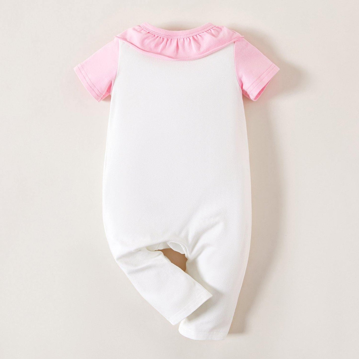 Baby Girl  Cotton Flounced One Piece NZ - Yara clothing nz