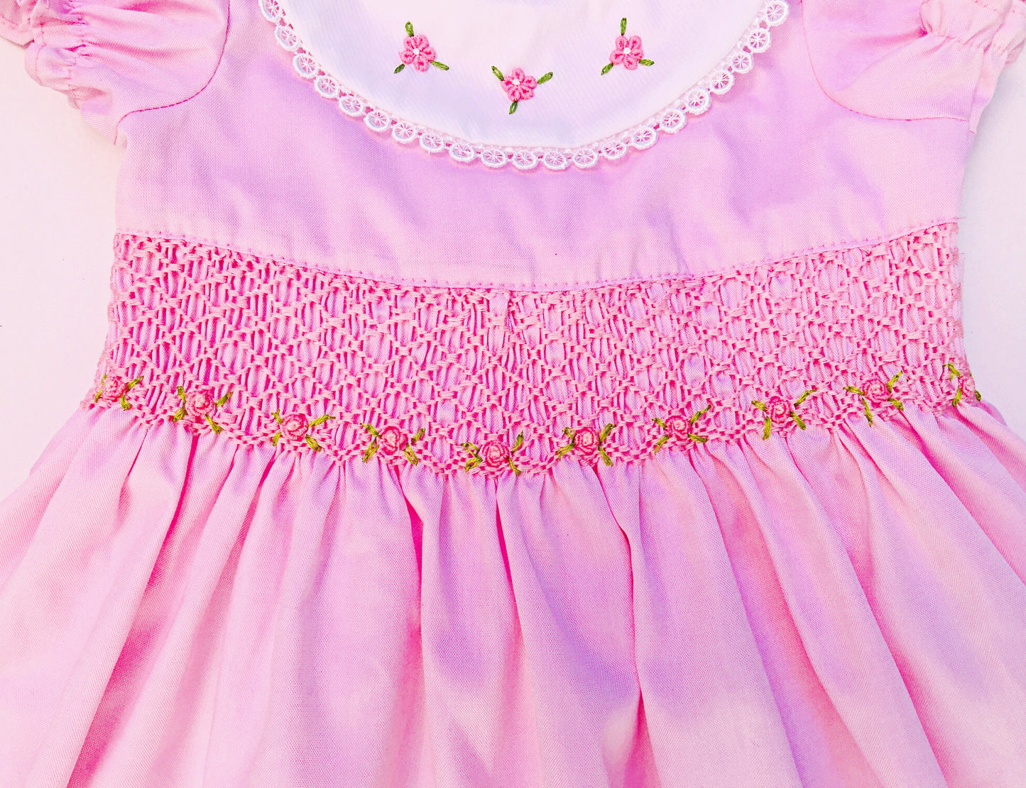 Baby/Toddler Girl Pink Smocked Dress