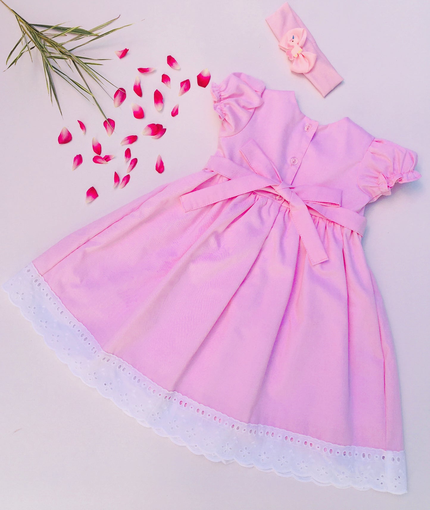 Baby/Toddler Girl Pink Smocked Dress