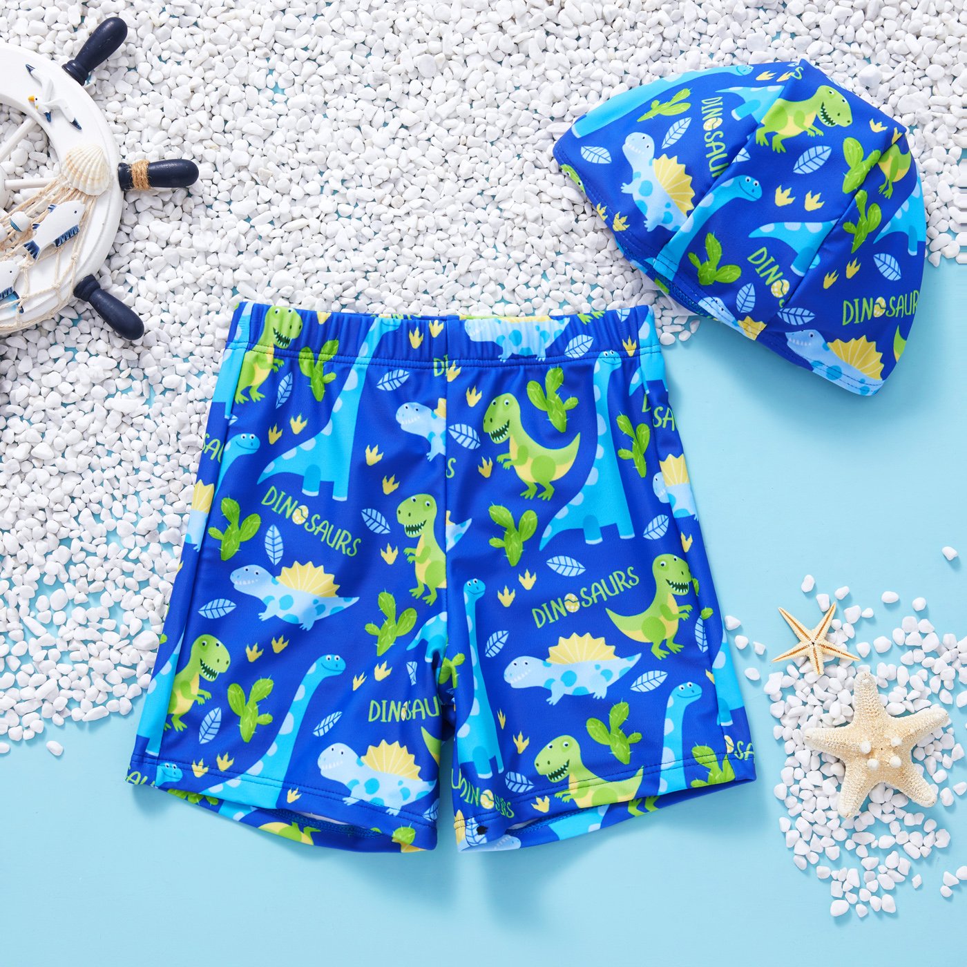 Toddler Boy Swimsuit With Hat