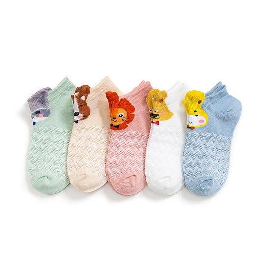 5-pack Baby / Toddler Animal Socks