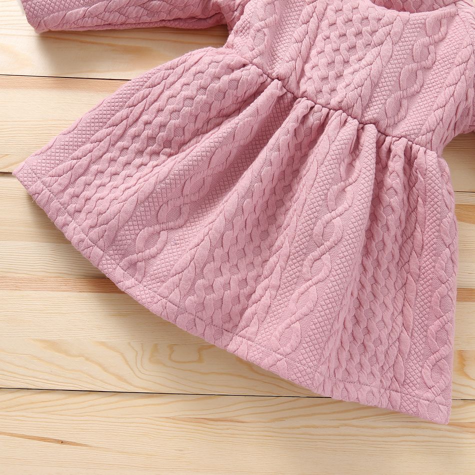 Baby girl Solid Jacquard dress NZ