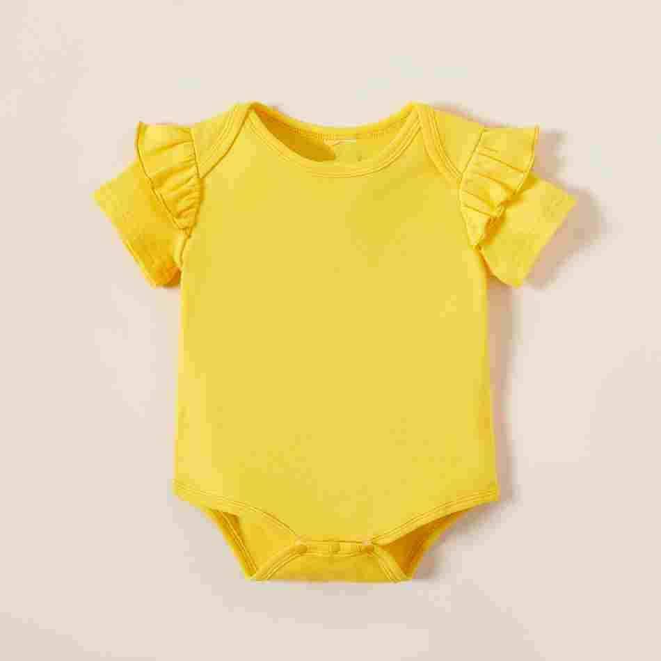 100% Cotton 3pcs Baby Girl Rompers & Bodysuits NZ - Yara clothing nz