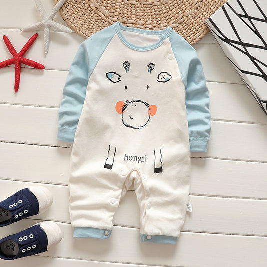100 % Cotton Jumpsuit Baby Cow