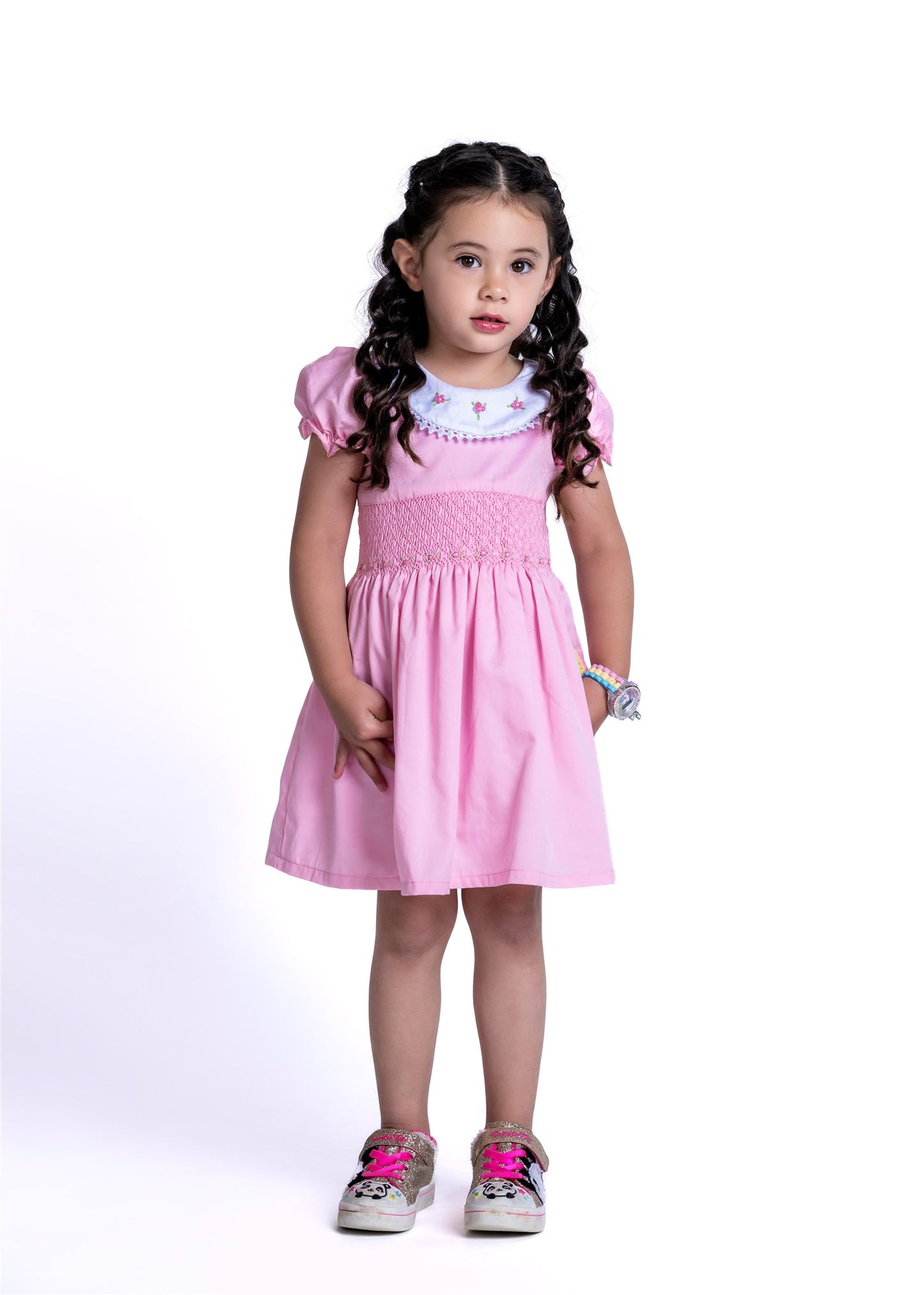 Girls Dress Pinky