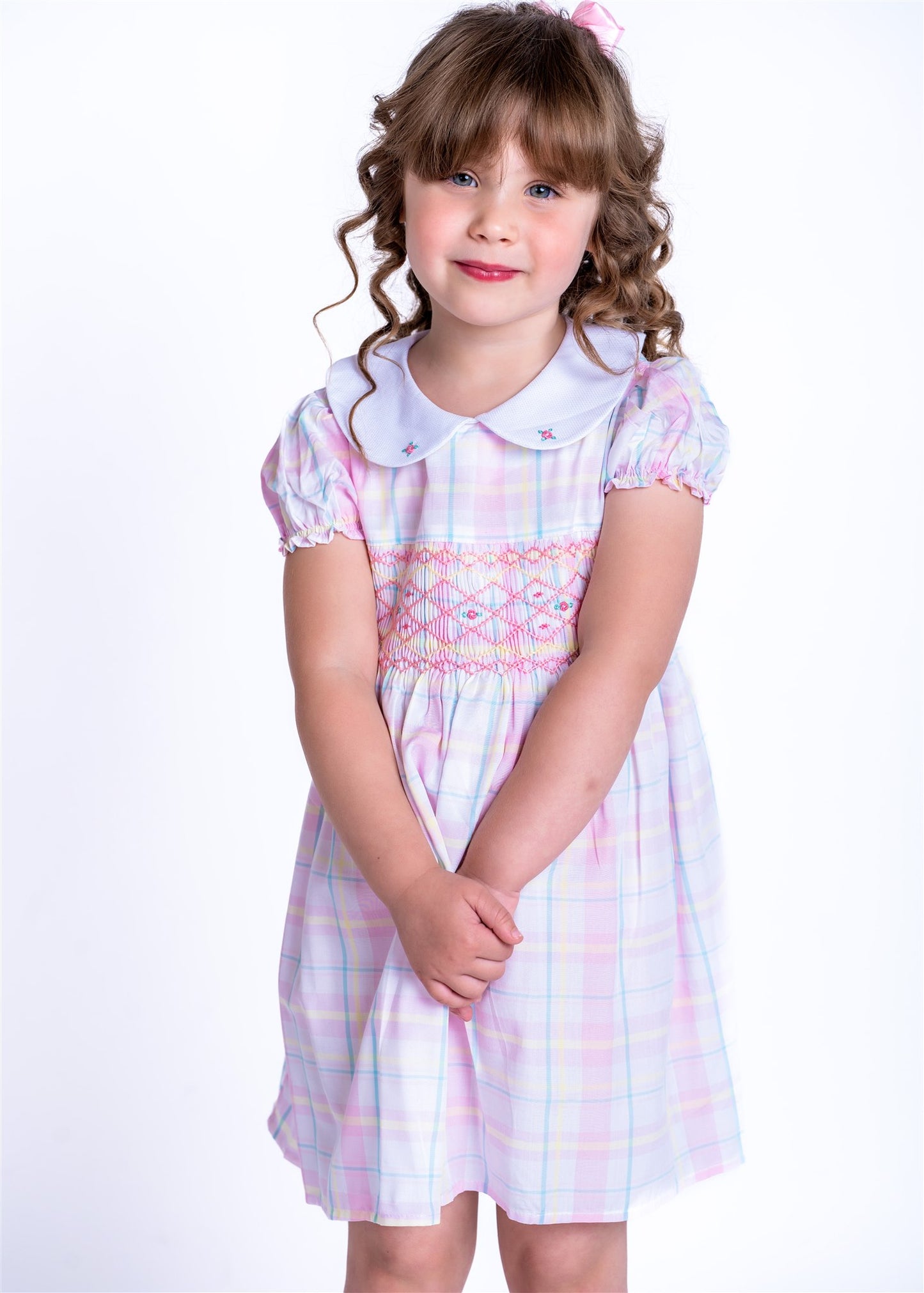 Kids Smocked Dress Blossom