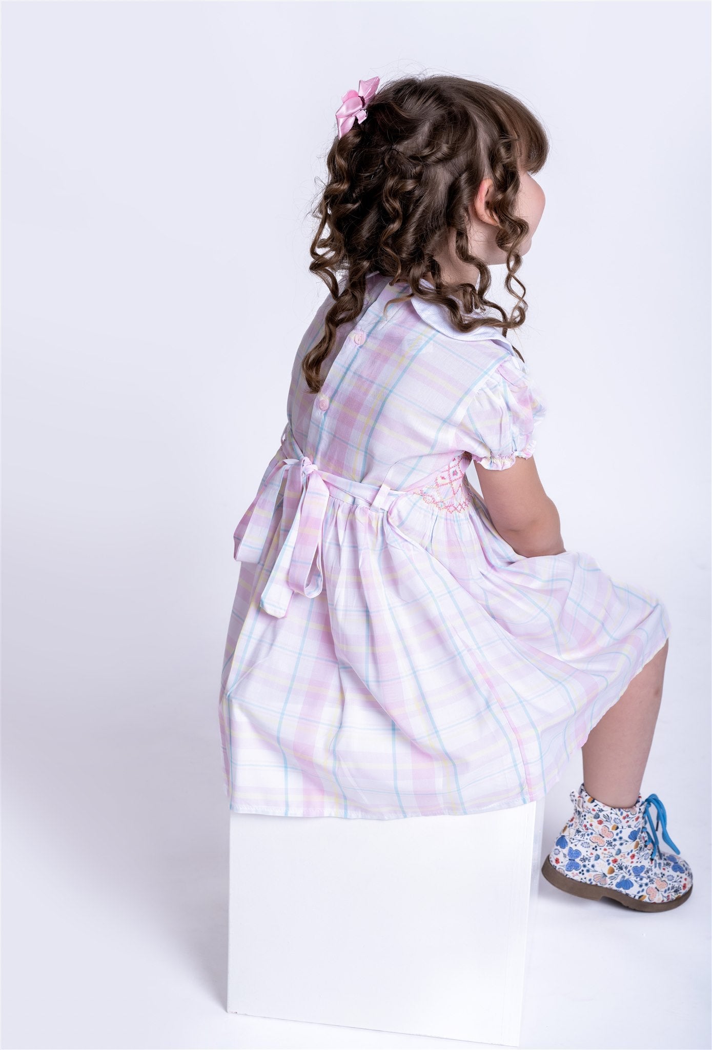 Kids Smocked Dress Blossom