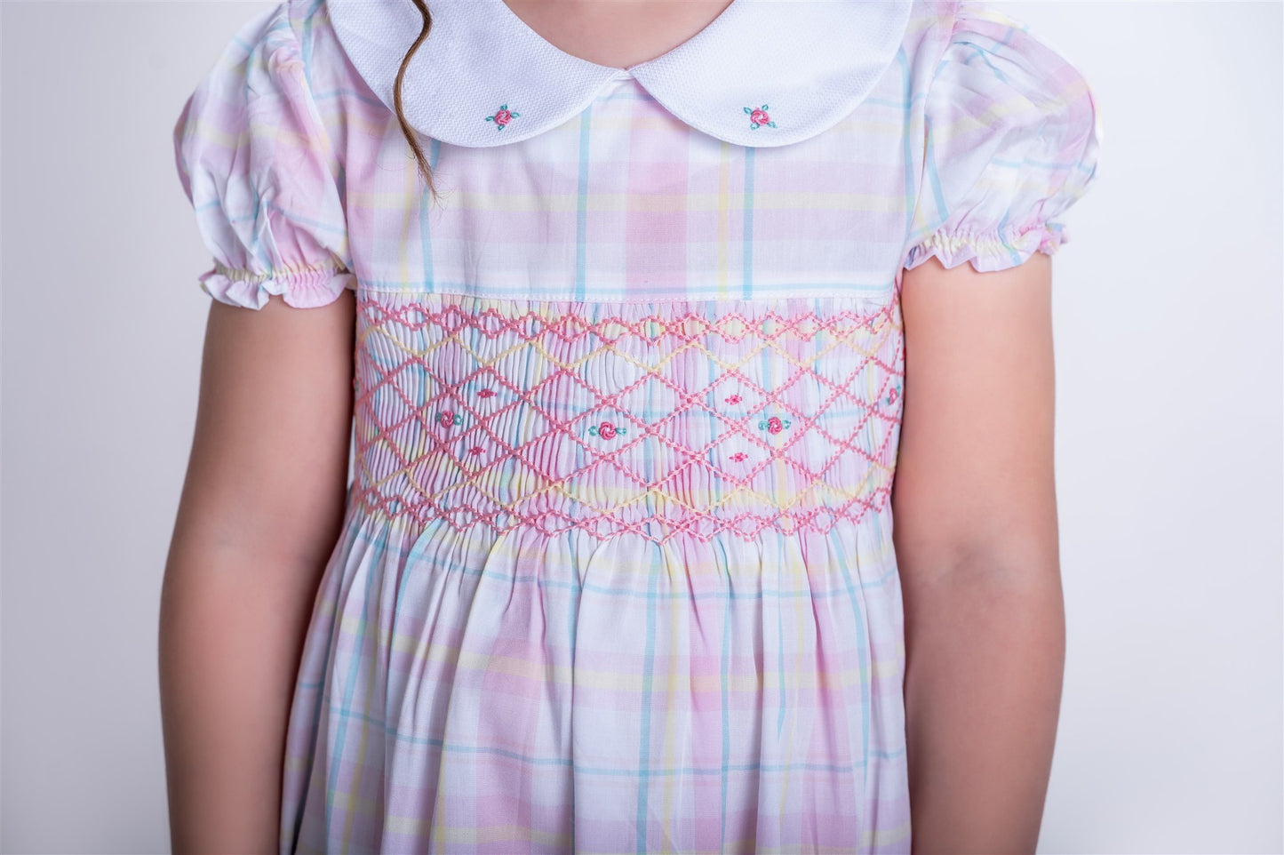 Kids Smocked Dress Blossom