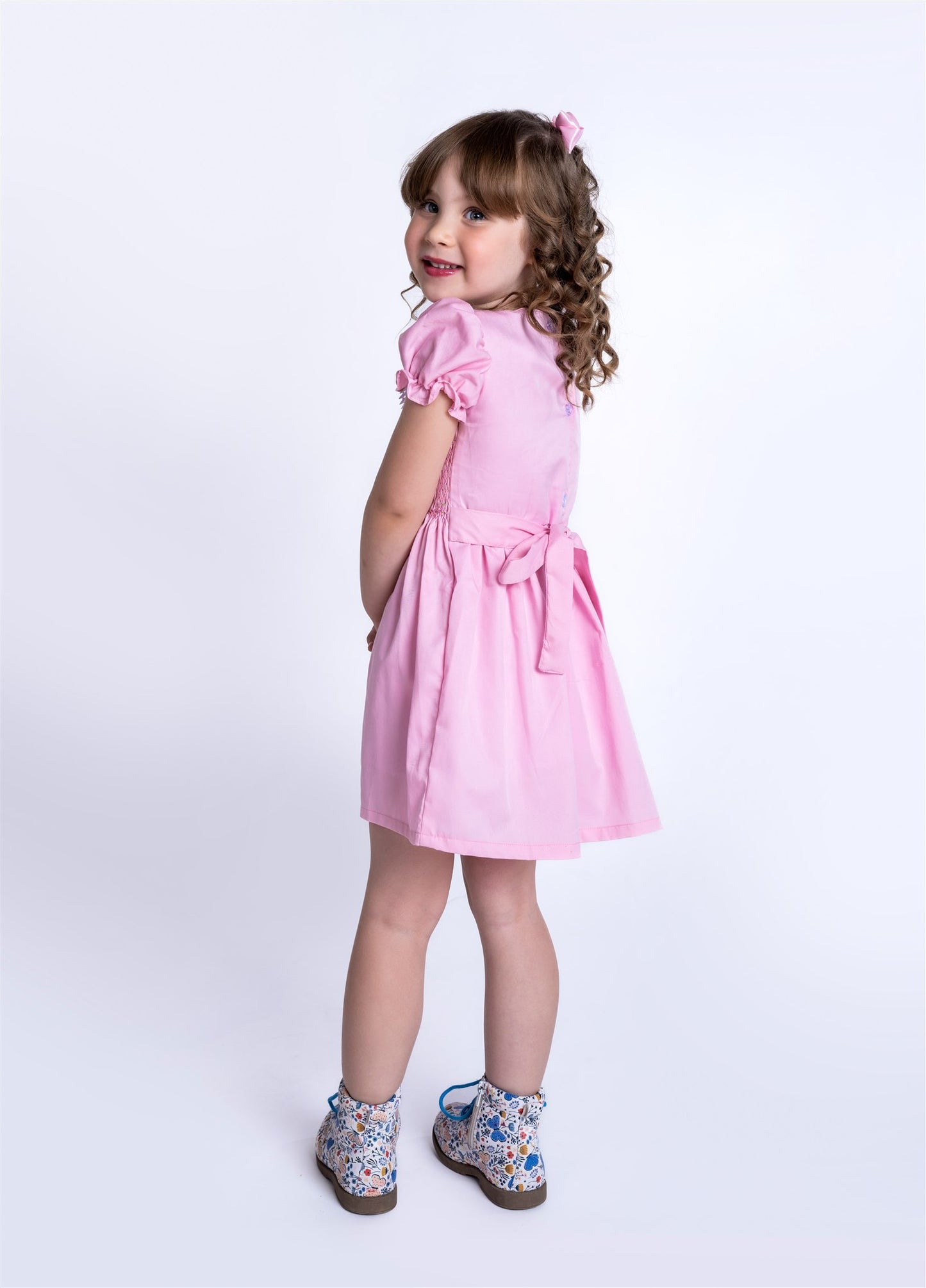 Girls Dress Pinky