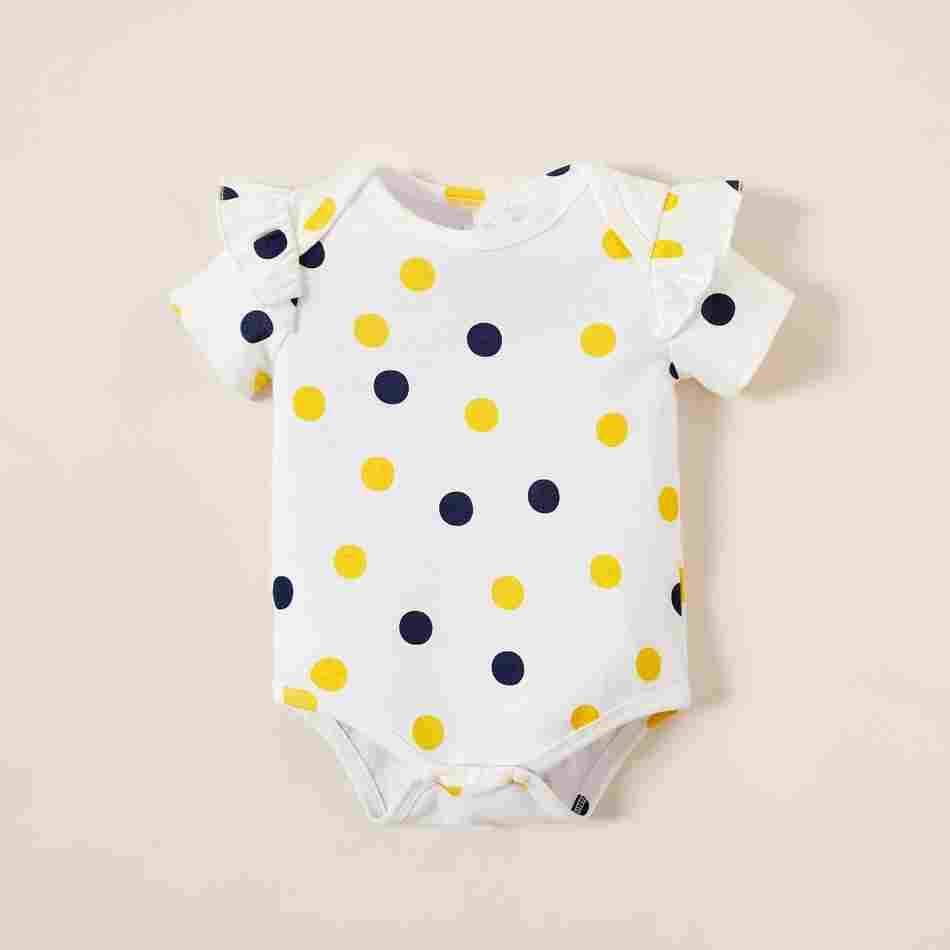 100% Cotton 3pcs Baby Girl Rompers & Bodysuits NZ - Yara clothing nz