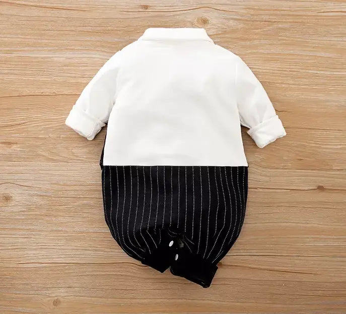 Baby Boy Formal Romper Suit 100% Cotton