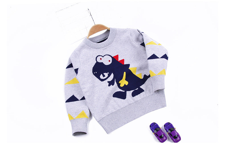 Boys Dinosaur Print long sleeve Sweater