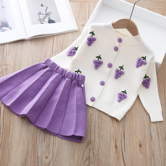 Baby/ Toddler Girl Knitted Set